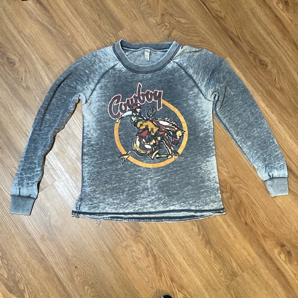 Cute! Cowboy long sleeve shirt